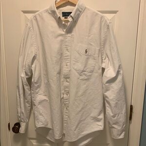 Polo by Ralph Lauren White Casual Button Down Shirt